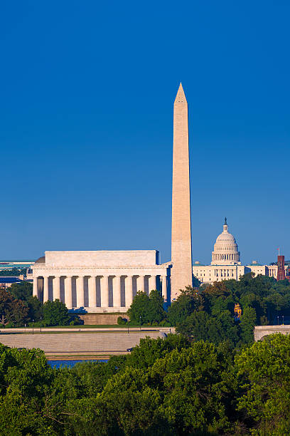 istock Washington Monument Capitol and Lincoln memorial 476361994