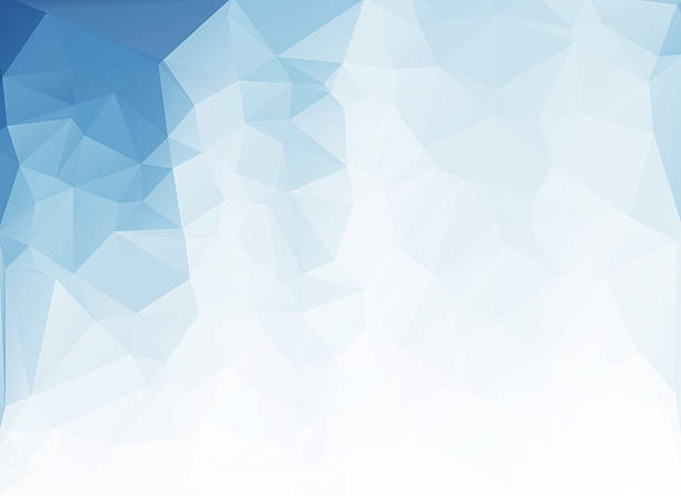 istock Blue White  Polygonal Mosaic Background,  Creative  Business Design Templates 476365760