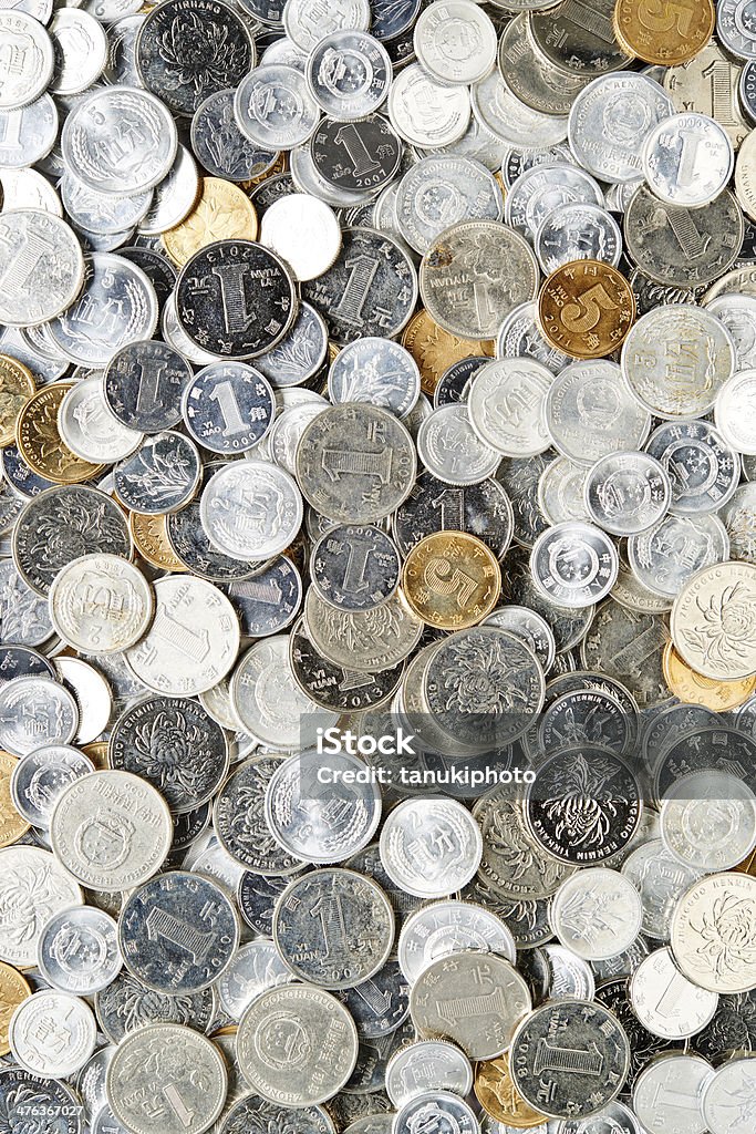 Chinesische Münzen - Lizenzfrei Abstrakt Stock-Foto