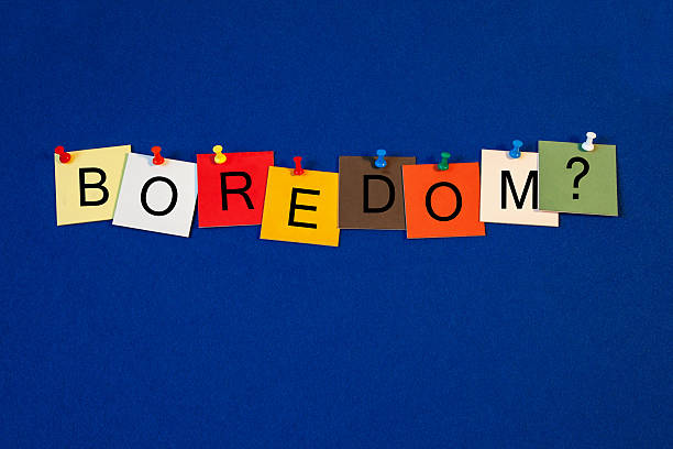 istock Boredom - sign series for feelings / emotions. 476368315