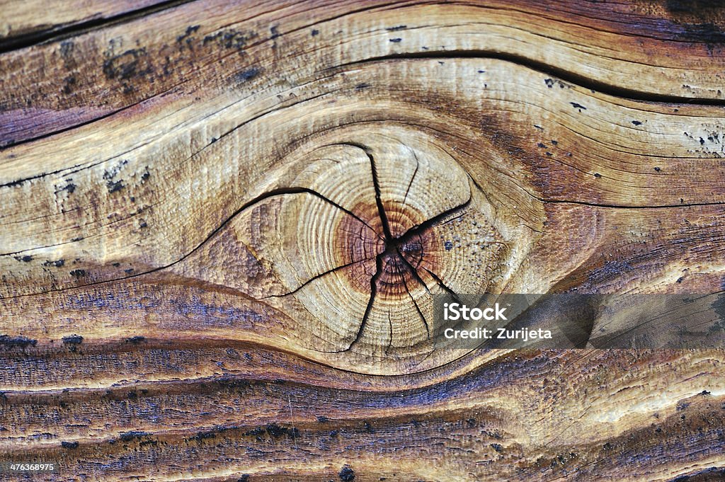 Abstrakte Auge in Holz - Lizenzfrei Abstrakt Stock-Foto