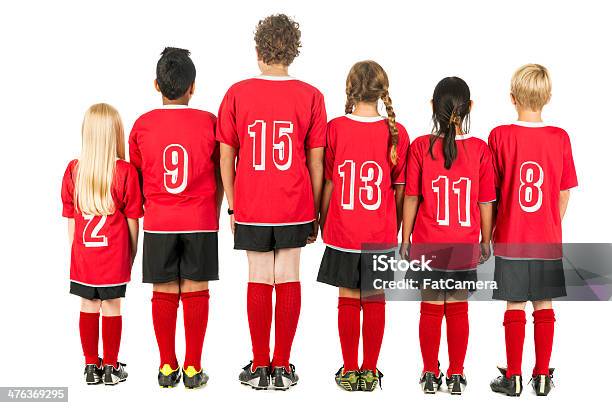 Niños De Fútbol Foto de stock y más banco de imágenes de Equipo de fútbol - Equipo de fútbol, Familia, Aclamar