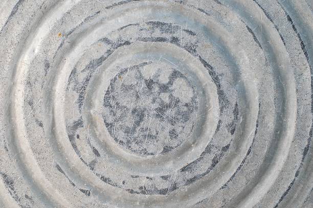 istock bottom of old zinc-coated washbowl 476369478