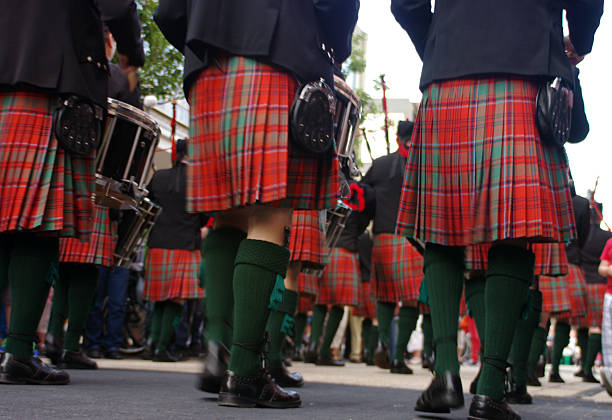 istock Piper band in the music parade 476370753