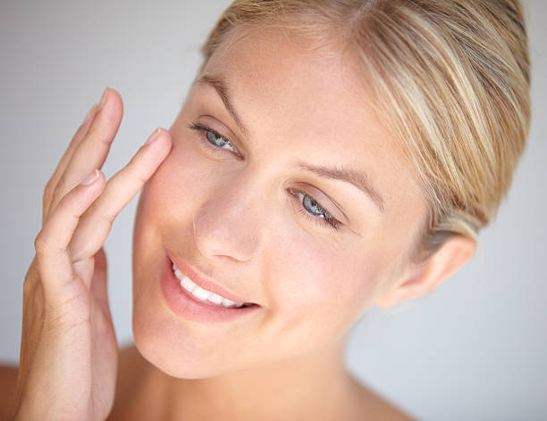 istock Taking care of her skin 476375633