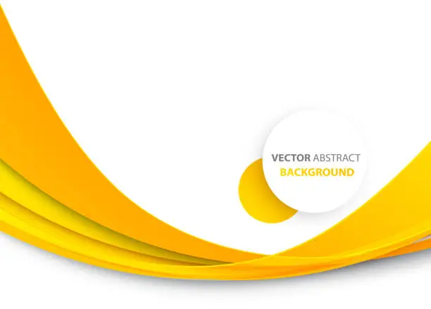 Vector illustration of Abstract color template background