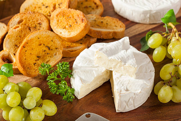 istock Organic Homemade White Brie Cheese 476383537