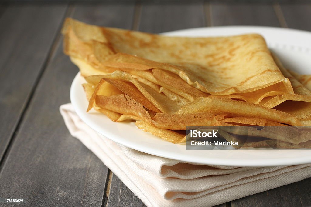 Homemade gluten free pancakes Homemade gluten free pancakes from rice flour, potato starch and millet flour Backgrounds Stock Photo