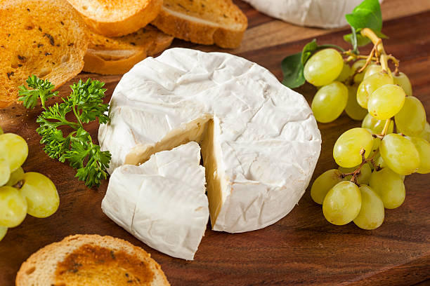 istock Organic Homemade White Brie Cheese 476384157