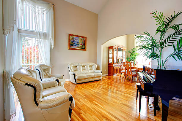 istock Luxury bright living room 476384203
