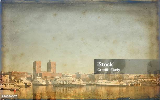 Hafen Von Oslo Stockfoto und mehr Bilder von Anlegestelle - Anlegestelle, Außenaufnahme von Gebäuden, Blau