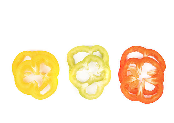 istock Multi-colour slices of pepper. 476384489