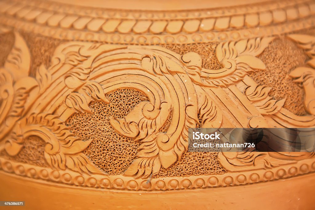 Earthenware The house some old earthenware. Ancient Civilization Stock Photo
