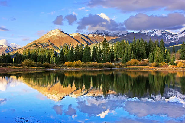 istock Molas lake and Needle mountains, Weminuche wilderness, Colorado 476386719