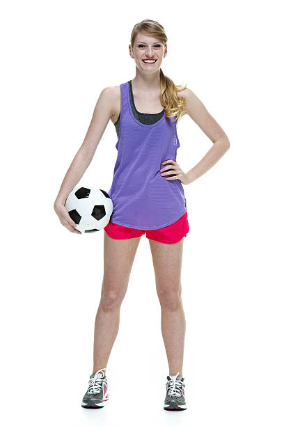 istock Sports female standing and looking at camera 476389072