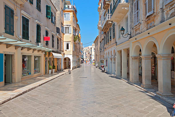 istock Corfu city in Greece 476390807
