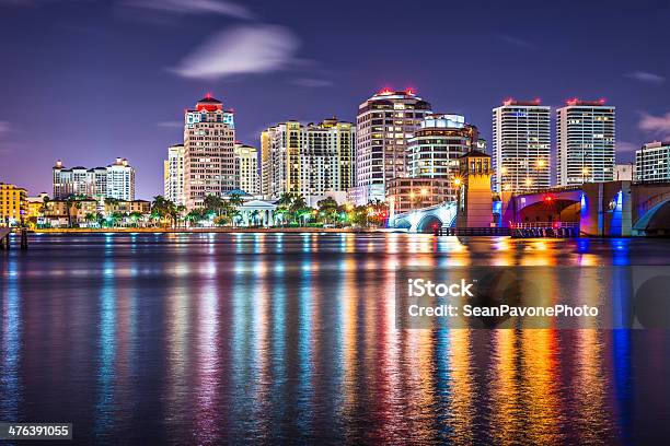 West Palm Beach Foto de stock y más banco de imágenes de West Palm Beach - West Palm Beach, Florida - Estados Unidos, Panorama urbano