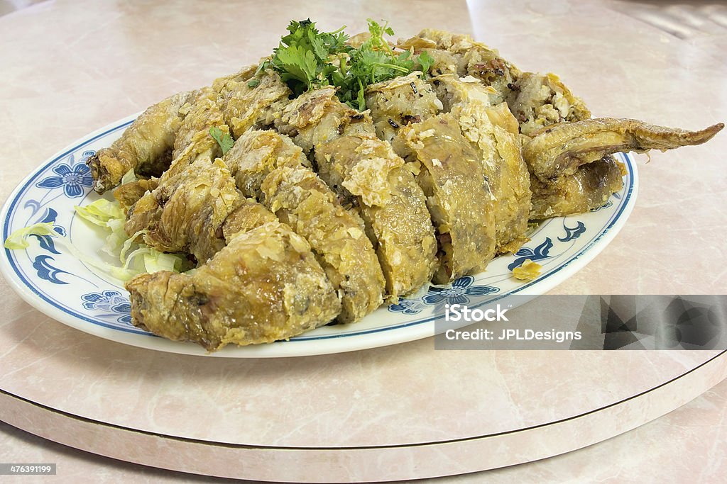 Arroz Pollo frito cubierto glutinoso - Foto de stock de Asia libre de derechos