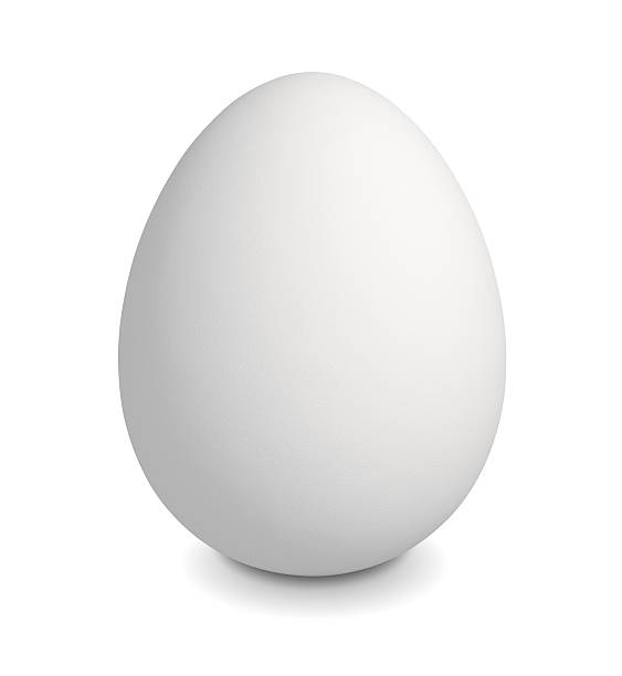 istock Close up of white egg isolated, with clipping path 476391654