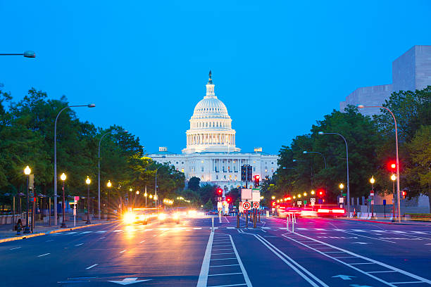 istock Capitol sunset Pennsylvania Ave Washington DC 476392092
