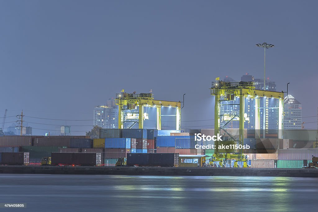 Bangkok Port Terminal for shipping and logistic Bangkok Stock Photo