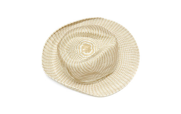 istock straw woven hat Isolated On White Background 476406056