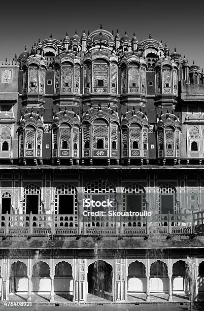 Photo libre de droit de Palais Hawa Mahal banque d'images et plus d'images libres de droit de Architecture - Architecture, Asie, Balcon