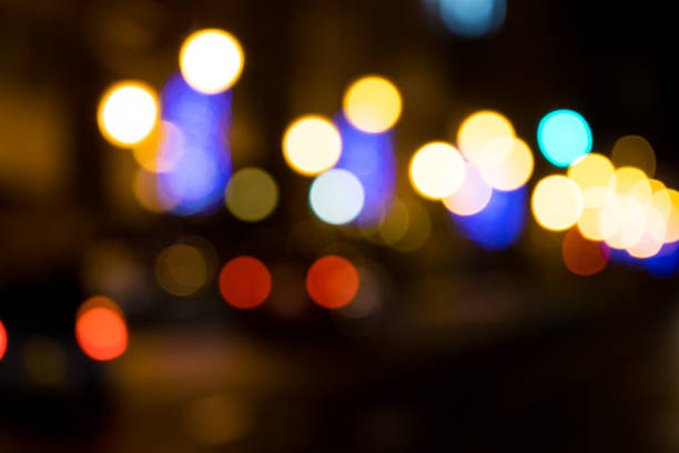 istock Vibrant color of defocused light bulbs. 476412628
