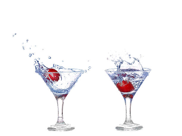 istock Strawberries, ice cubes into the glass 476415036