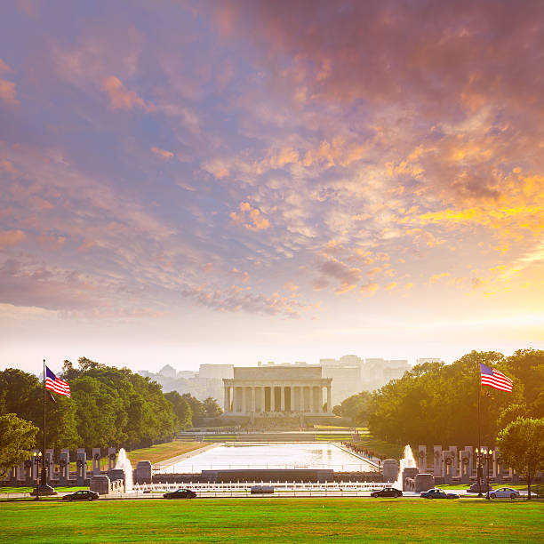 istock Abraham Lincoln Memorial sunset Washington Dc 476415104