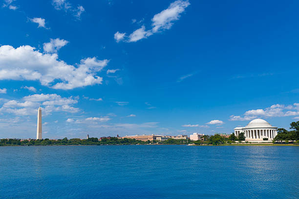 istock Thomas Jefferson and Washington memorial DC 476417666