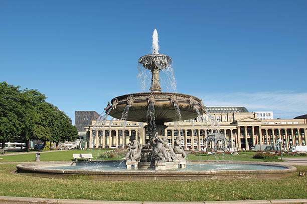 istock Schlossplatz Castle square in Stuttgart 476418181