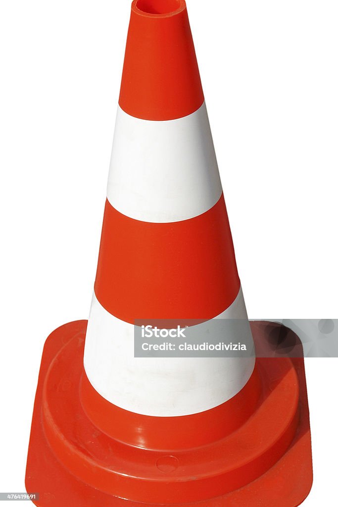 Cono di traffico - Foto stock royalty-free di Ambientazione esterna