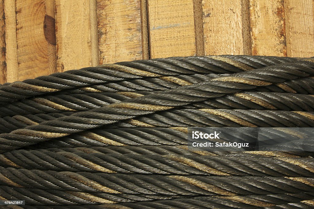 Cable estacha - Foto de stock de Acero libre de derechos