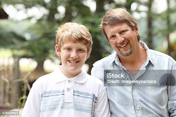 Ojciec I Syn - zdjęcia stockowe i więcej obrazów 10-11 lat - 10-11 lat, 35-39 lat, Adolescencja