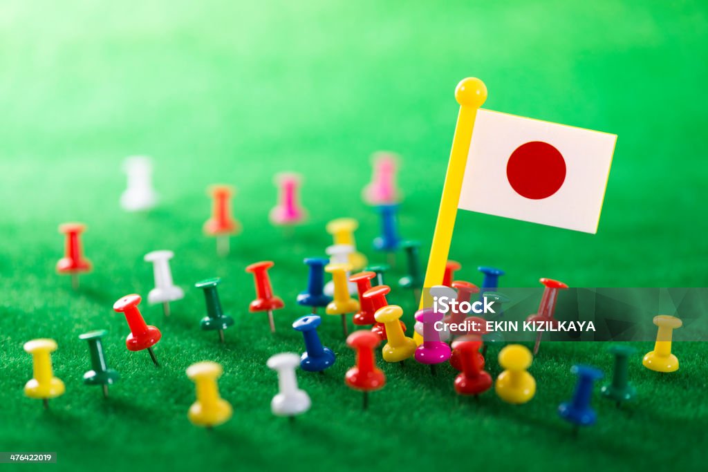 Que está en Japón - Foto de stock de Bandera libre de derechos