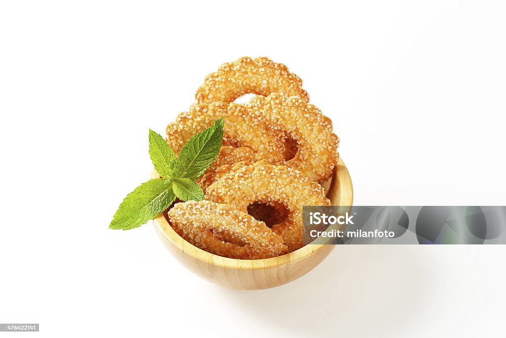 Biscoitos em formato de anel - Foto de stock de Amontoamento royalty-free