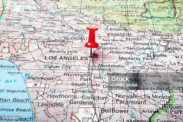 ロサンゼルスの目的 - ロサンゼルス郡のストックフォトや画像を多数ご用意 - ロサンゼルス郡, ロサンゼルス市, 地図