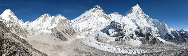 istock Mount Everest, Lhotse and nuptse from Pumo Ri base camp 476423062
