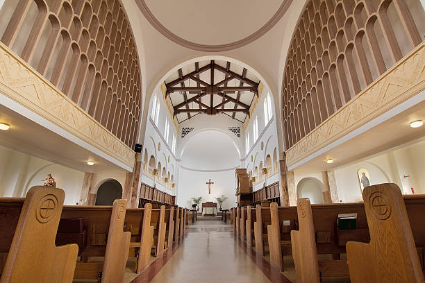 istock Mt Angel Abbey Church Interior 476423793