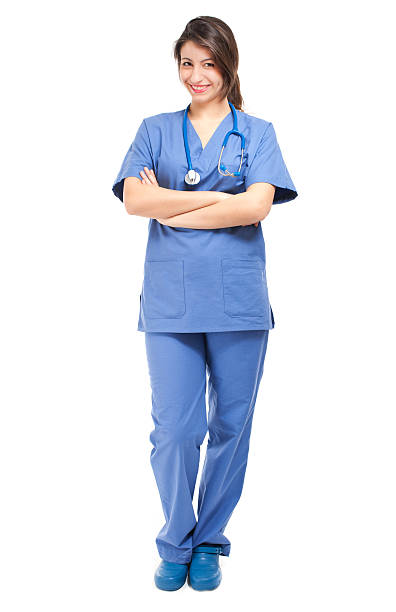 istock Female doctor full length 476423881