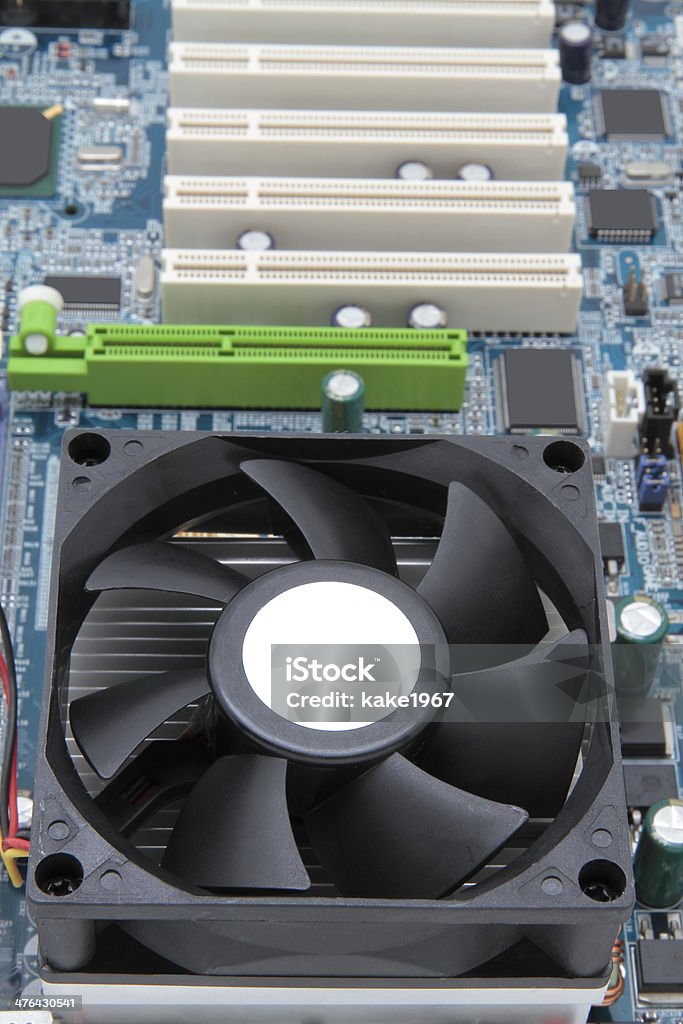 motherboard cooler - Foto de stock de Byte royalty-free