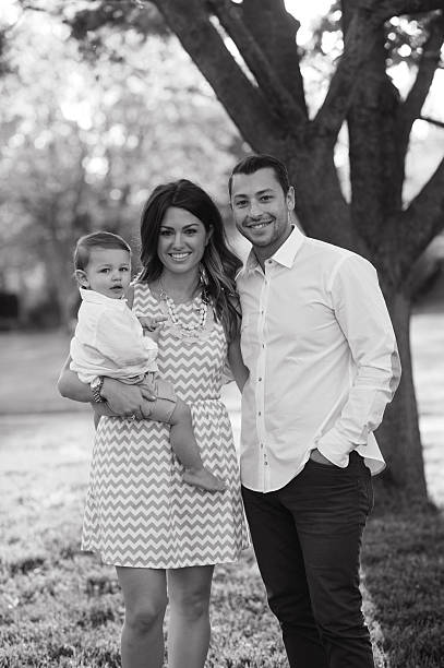 istock Young Family Standing Outside 476430827