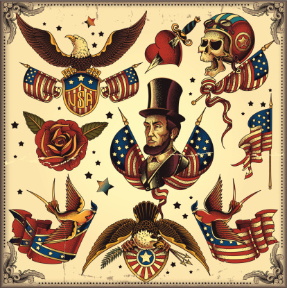 Patriotic American Tattoo 