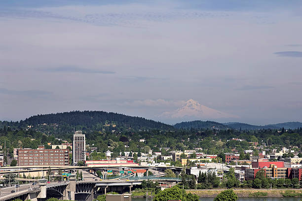 istock Portland Downtown with Mount Hood 476434629