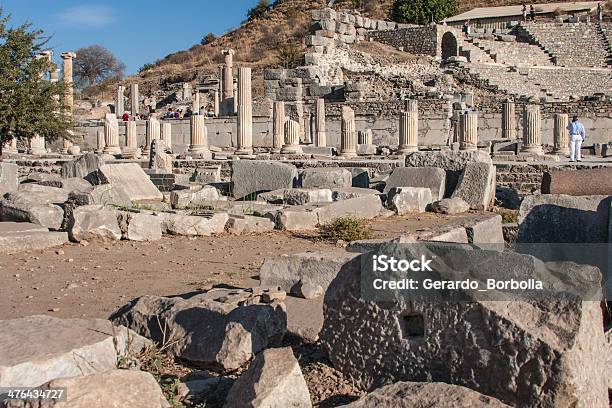 Imagem Tomada Na Grécia - Fotografias de stock e mais imagens de Algarobeira - Algarobeira, Anfiteatro, Ao Ar Livre