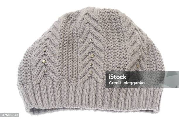 Gorro De Invierno Aislado Sobre Fondo Blanco Foto de stock y más banco de imágenes de Accesorio de cabeza - Accesorio de cabeza, Accesorio personal, Acrílico