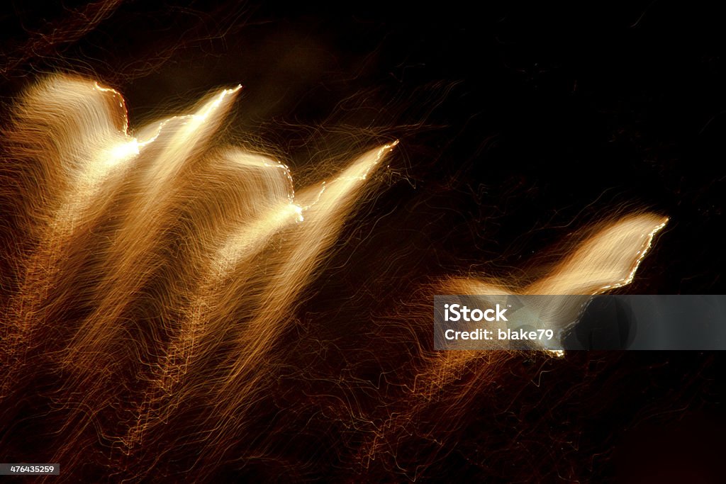 Firebirds di fuochi d'artificio - Foto stock royalty-free di Cielo