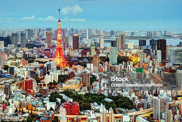 Tokyo Cityscape Stock Photo - Download Image Now - Architecture, Asia, Capital Cities