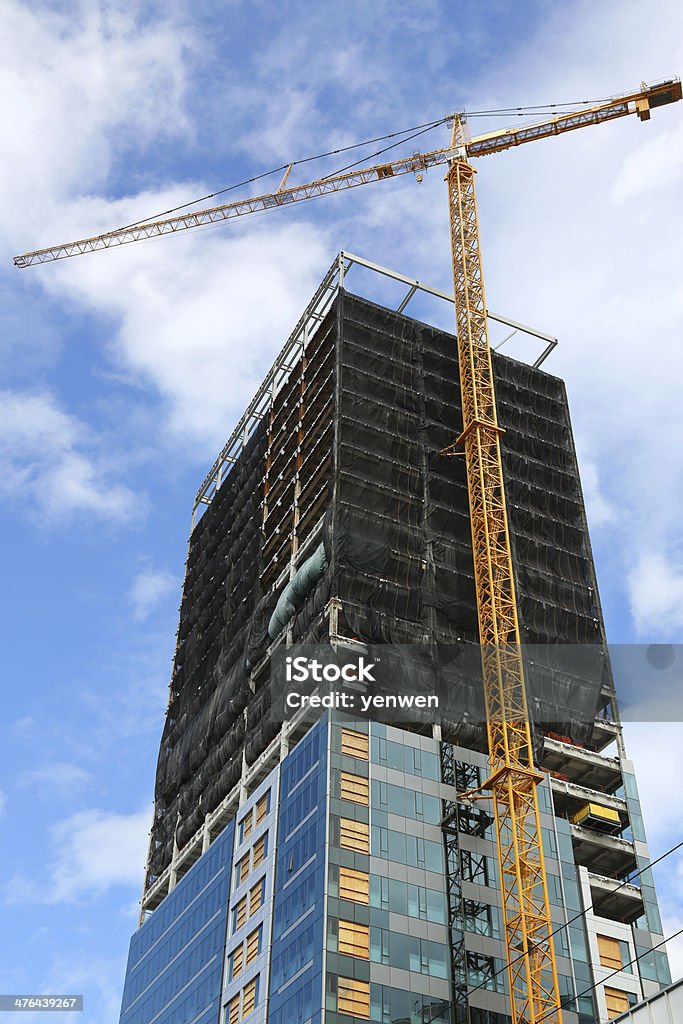 Highrise Building Construction Architecture Stock Photo